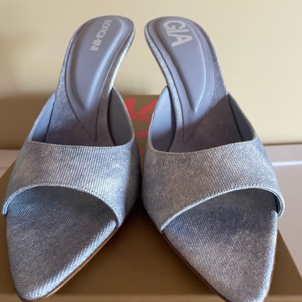 Brand new Gia Borghini denim sz 38,5